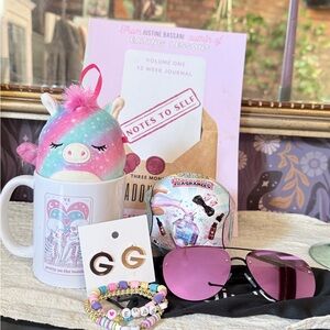 Self Care Glow Up Bundle ✨
Shadow Work Journal + Sunglasses + Squishmallow +